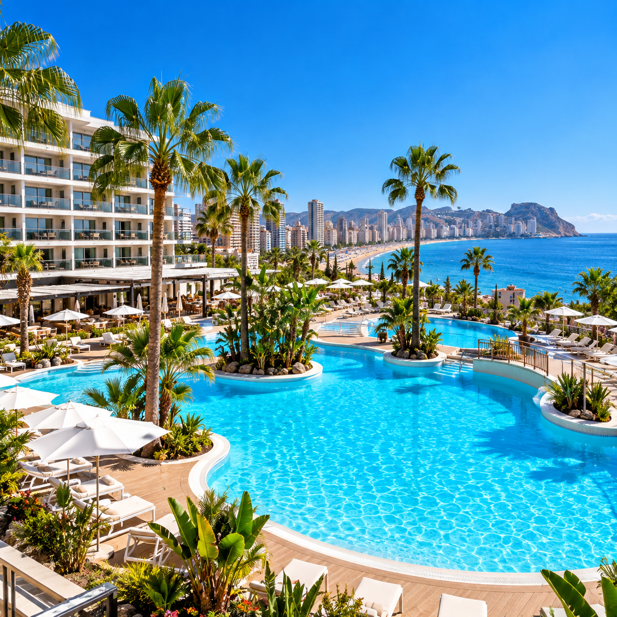 Family holiday in Benidorm Costa Blanca