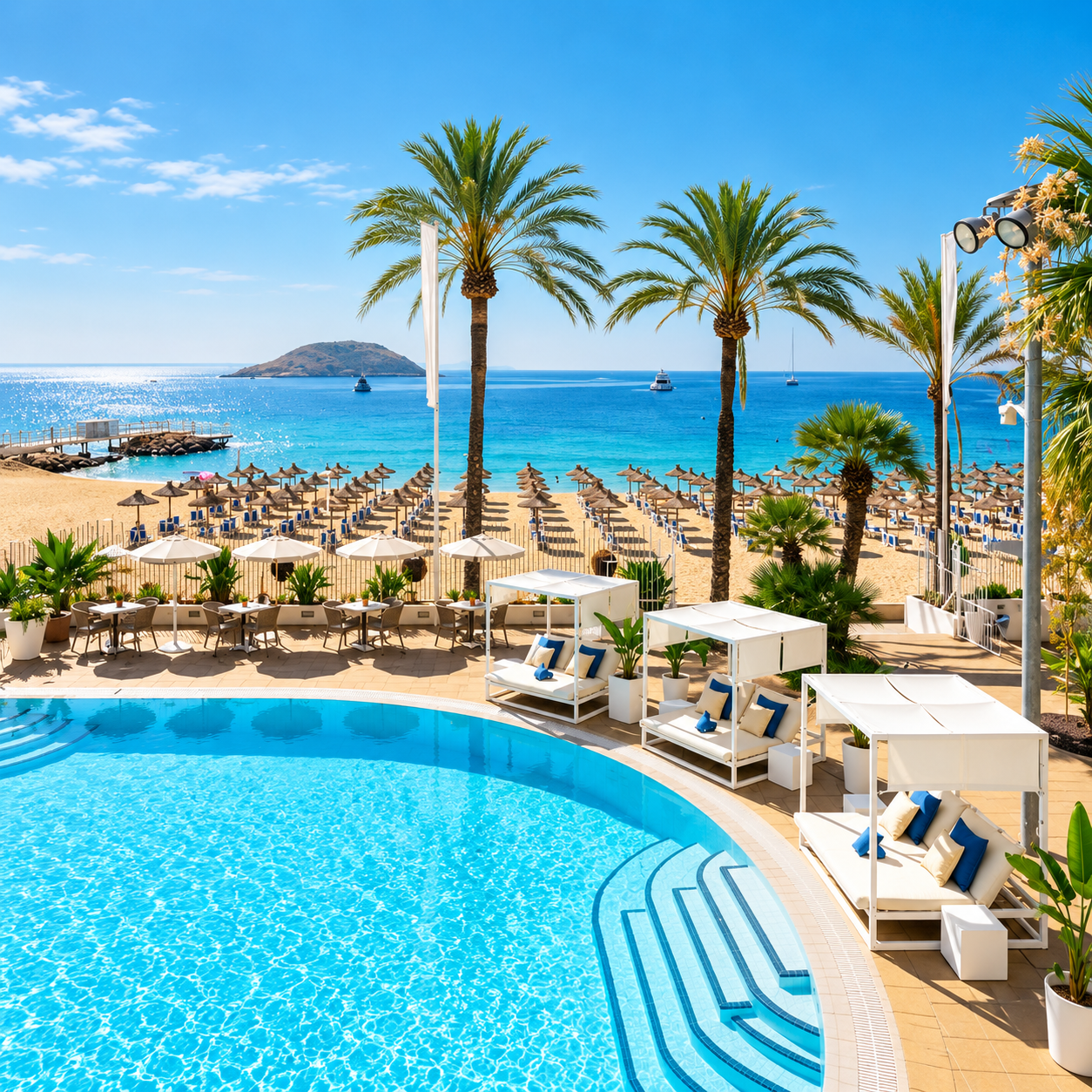 Adults only beach holiday in Magaluf Majorca