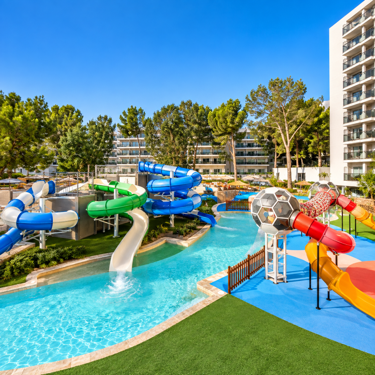 Family waterpark holiday in Alcudia Majorca