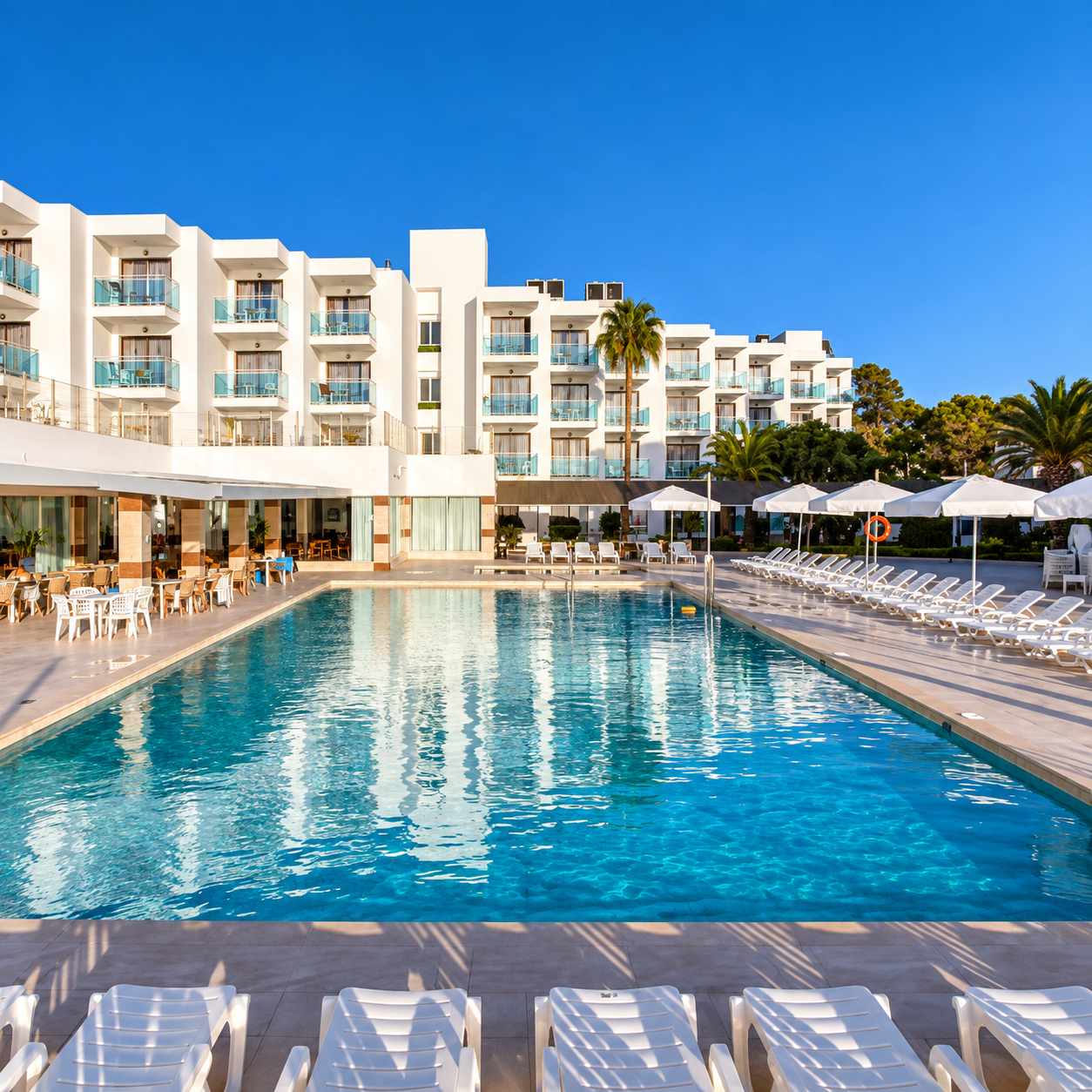 Beach holiday in San Antonio Bay Ibiza